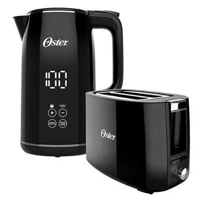 Chaleira Elétrica Digital com Torradeira Oster OCEL920 OTOR650 1,7L 750W 220V