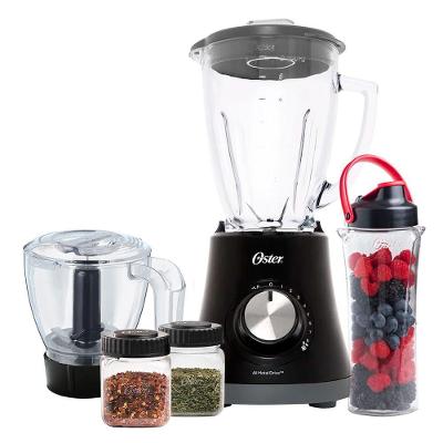 Kit Super Chef Liquidificador Oster BLSTMG-BR8 750W 1,25L 8 Velocidades Preto 220V