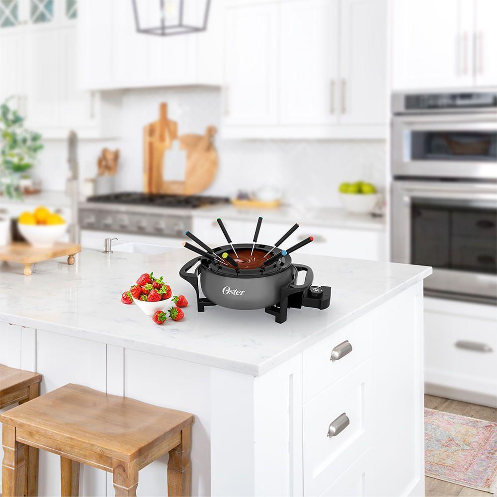 Panela Elétrica Para Fondue Oster Cinza 220V - 7