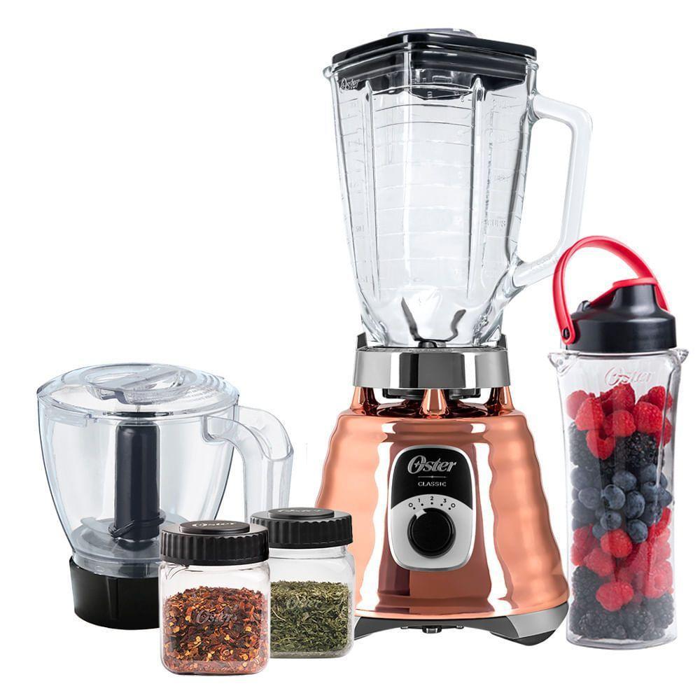 Kit Oster New Osterizer Liquidificador E Acessórios Cobre 220V - 1