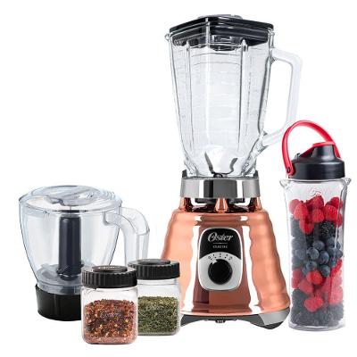 Liquidificador com Acessórios Oster New Osterizer Clássico Cobre Jarra de Vidro 1,25L 220V
