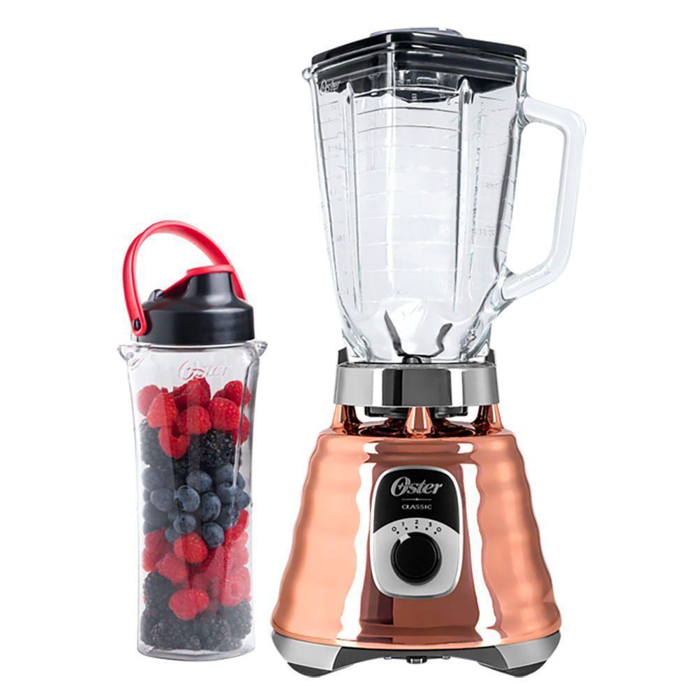 Kit Oster New Osterizer Liquidificador E Jarra Blend N Go Cobre 110V - 1