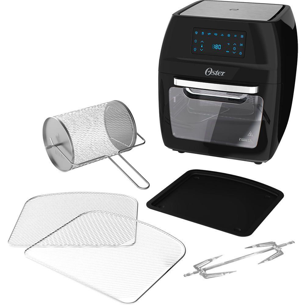 Kit Fritadeira Oven Fryer 12L E Liquidificador Power Oster 2,2L 220V - 3