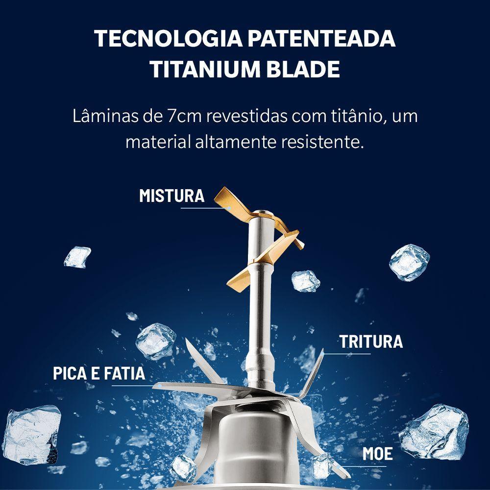 Liquidificador Oster Profissional Xtreme Mix 2L BLSTXPT-BW 220V - 6