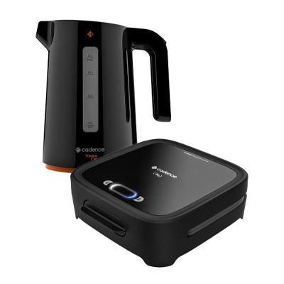 Kit Click Cadence Sanduicheira E Chaleira Contrast 110V