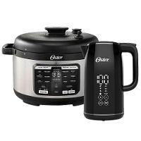 Kit Panela De Pressão Elétrica 5,7L E Chaleira Digital Oster 110V - 1
