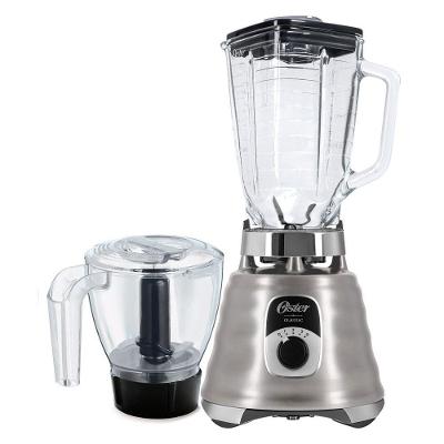 Kit Liquidificador e Base Processadora Oster New Osterizer Jarra de Vidro 1,25L 220V