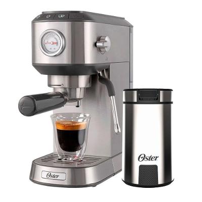 Kit Cafeteira Espresso Compacta E Moedor De Café Oster 220V