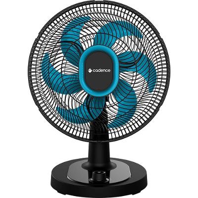 Ventilador de Mesa Cadence 140W 40cm 6 Pás 3 Velocidades Preto 220V