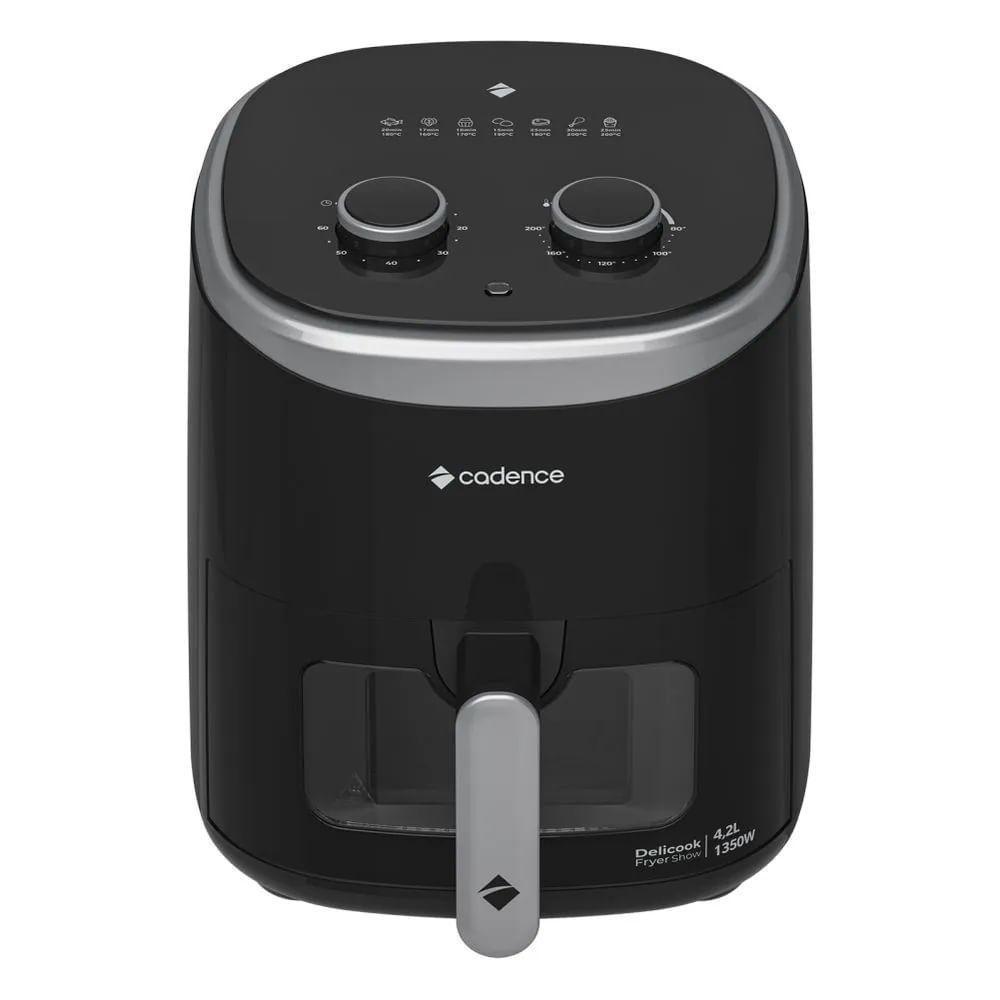 Fritadeira Sem Óleo 4,2L Cadence Com Visor Delicook Fryer Show 110V - 3