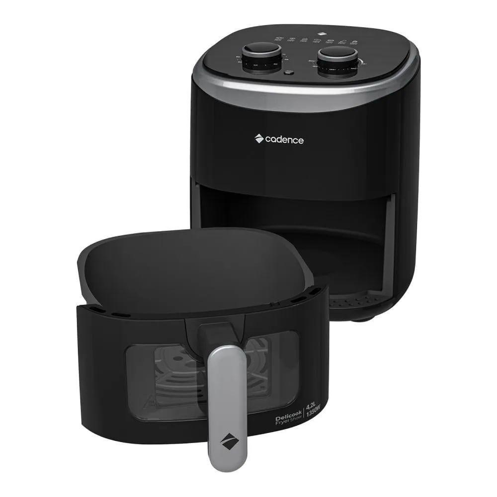 Fritadeira Sem Óleo 4,2L Cadence Com Visor Delicook Fryer Show 110V - 6