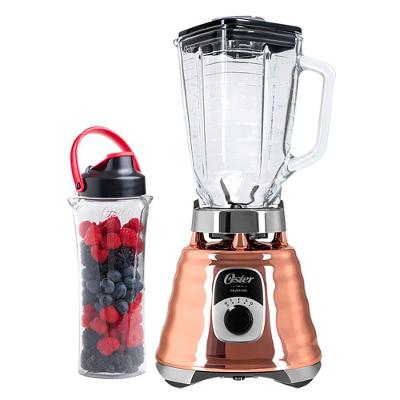 Kit Liquidificador Clássico Oster New Osterizer Cobre com Jarra Blend N Go 220V