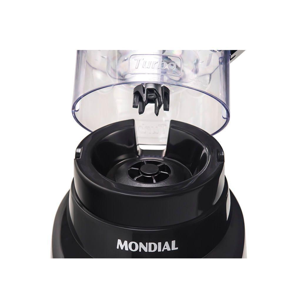 Liquidificador Mondial Turbo L-900 Fb Liquidificador-220v-preto - 10