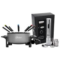 Kit Vinho E Panela Elétrica De Fondue Oster Cinza 110V - 1