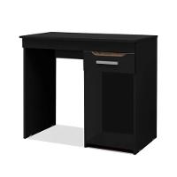 Mesa Home Office Para Computador Quenia Com Gaveta - Preto - 3