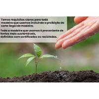 Aparador Buffet Ditália 2 Gavetas 2 Portas Branco Preto - 2