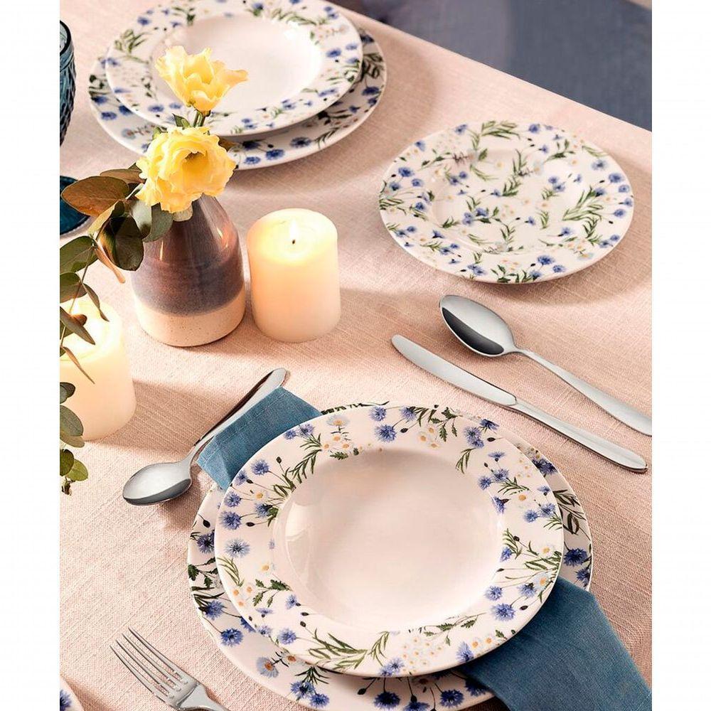 Jogo Pratos Raso Fundo 12 Pessoas 24pçs Ana Alice Tramontina - 4