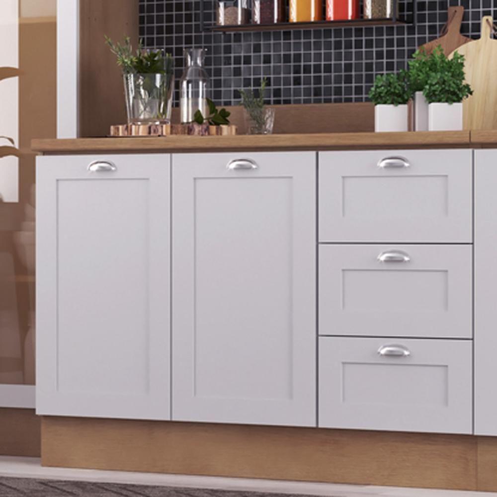 Armário De Cozinha Completo Ditália Denver 5 Pc Rv/br D10 - 2