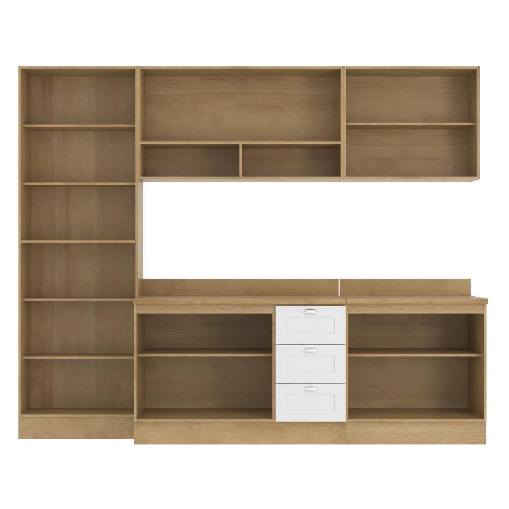 Armário De Cozinha Completo Ditália Denver 5 Pc Rv/br D10 - 5