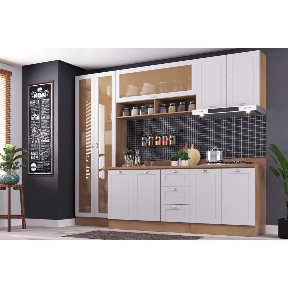 Armário De Cozinha Completo Ditália Denver 5 Pc Rv/br D10 - 9