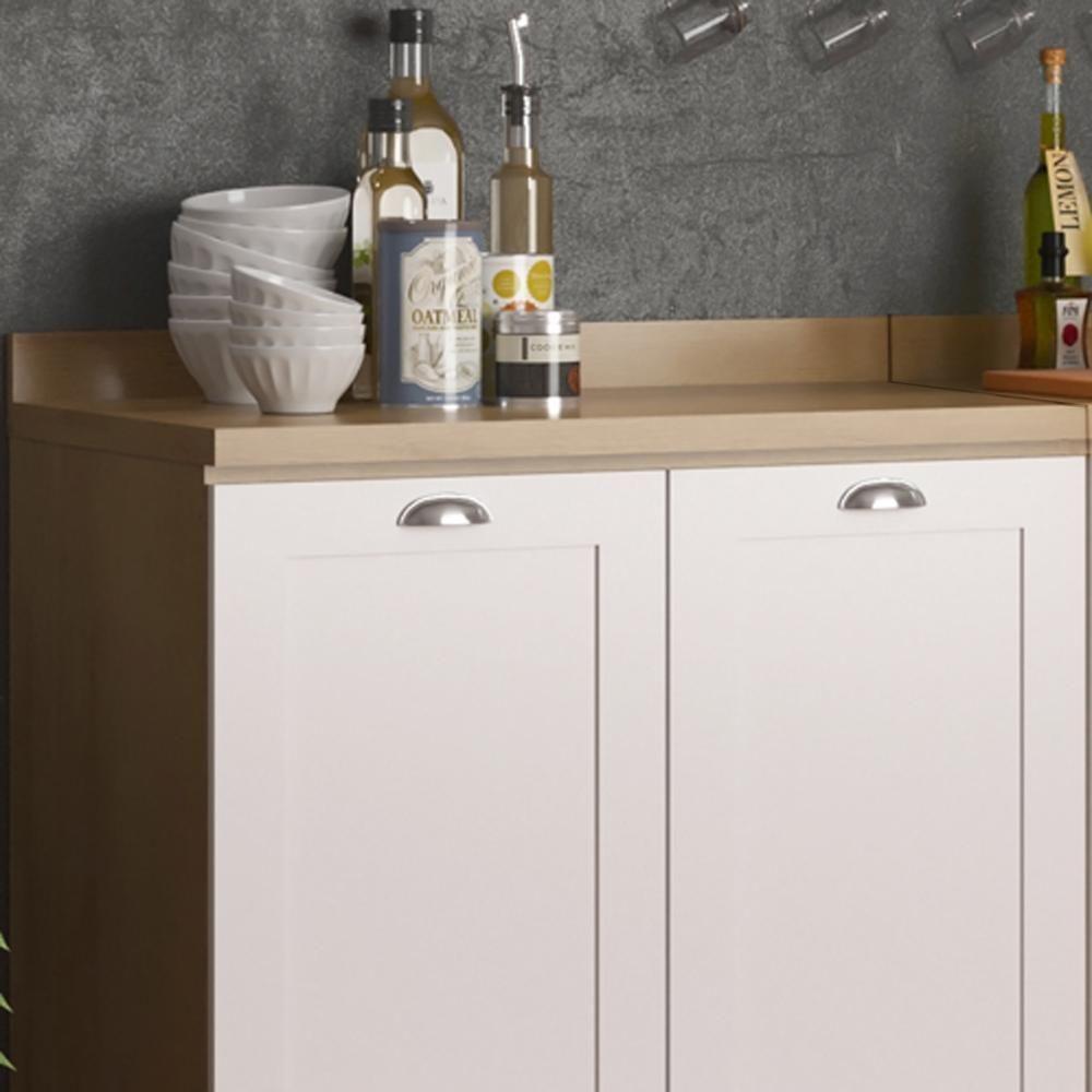 Armário De Cozinha Completo Ditália Denver 4 Pcs Rv/br D7 - 4