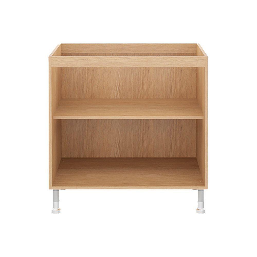 Balcão Cozinha Ditália Aspen 2pt Cd-102 Carvalho/branco - 5