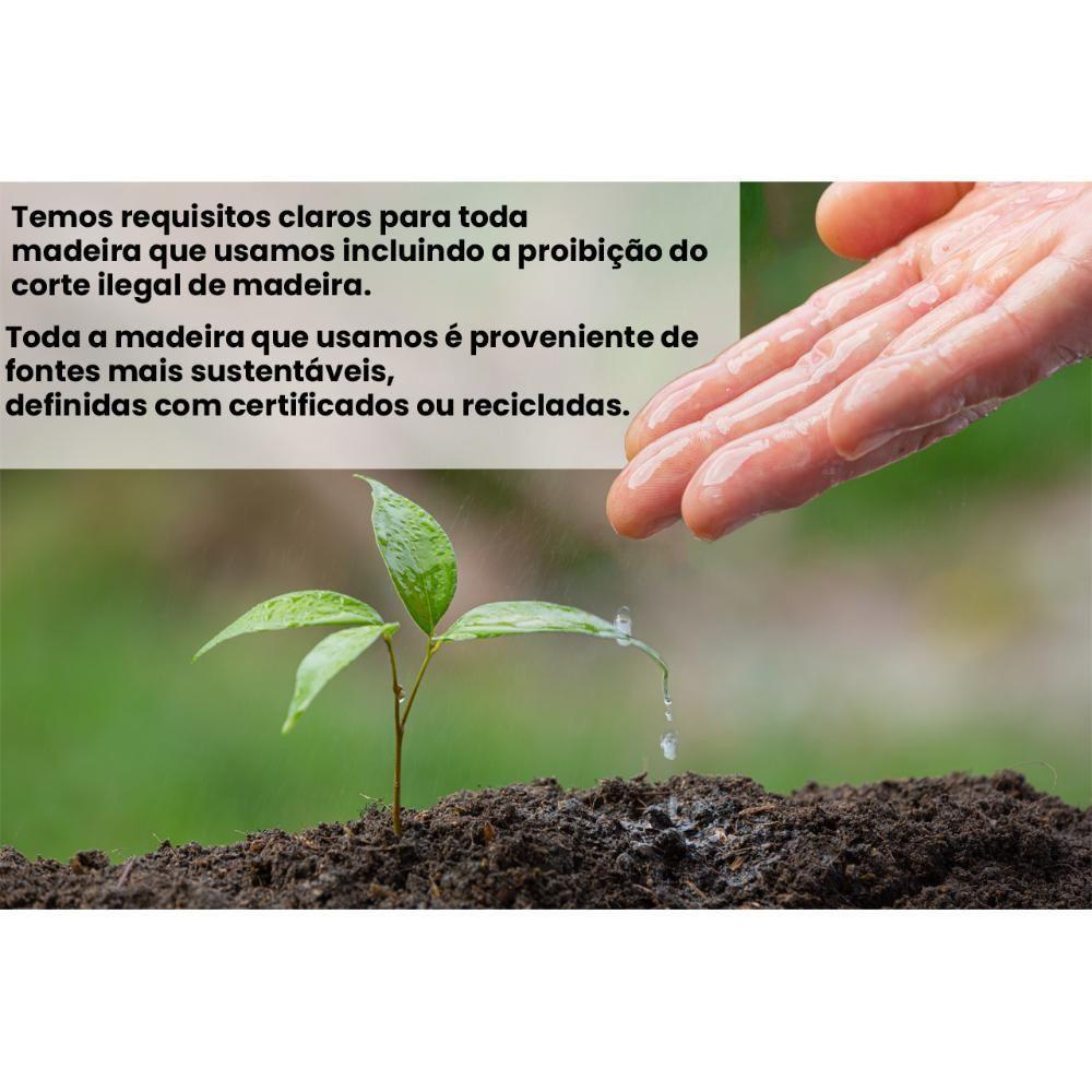 Armário Multiuso 2 Portas De Vidro Ditália Luz E-957 Preto - 2