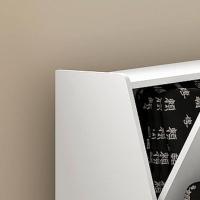 Cama Solteiro Bicama Com 2 Colchões Ditália Bb-28 Branco - 3