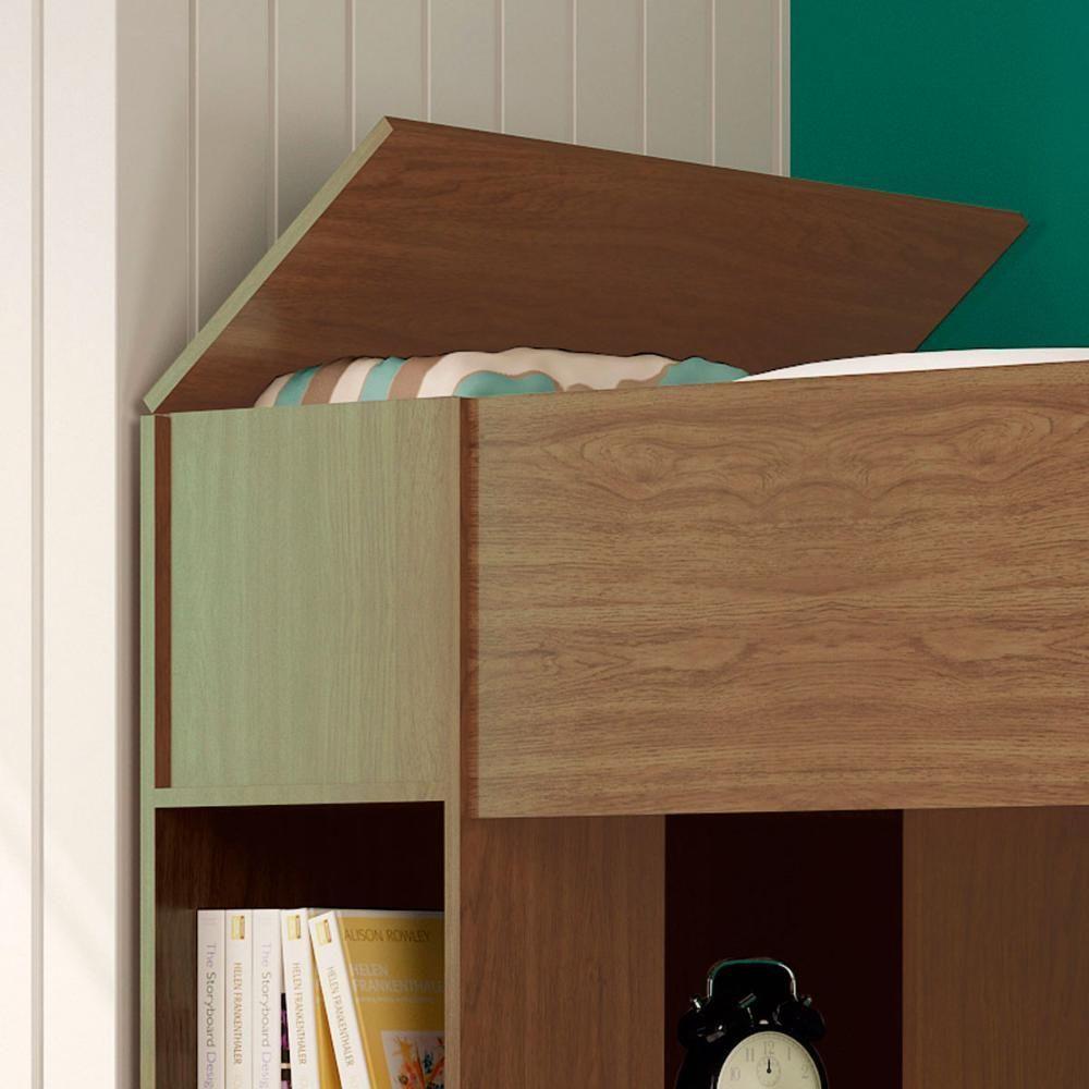 Beliche Cama Auxiliar com 3 Colchões Ditália Treliche 15cm - 6