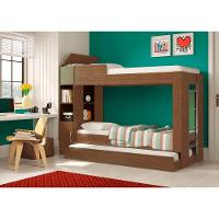 Beliche Cama Auxiliar com 3 Colchões Ditália Treliche 15cm - 5
