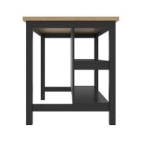 Bancada Gourmet Ilha Cozinha C Ilumina Ditália 2prat Preto - 9