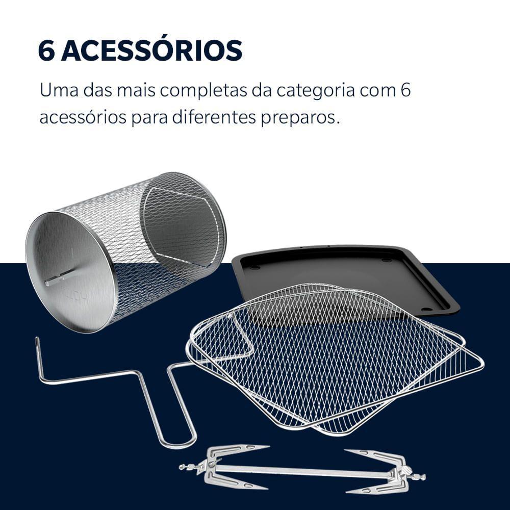 Fritadeira Oster Oven Fryer 12L 3 Em 1 110V - 4