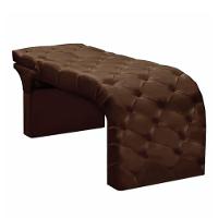 Maca Estofada Estética Cílios Regulável Spa Veludo Eloísa Marrom - 6