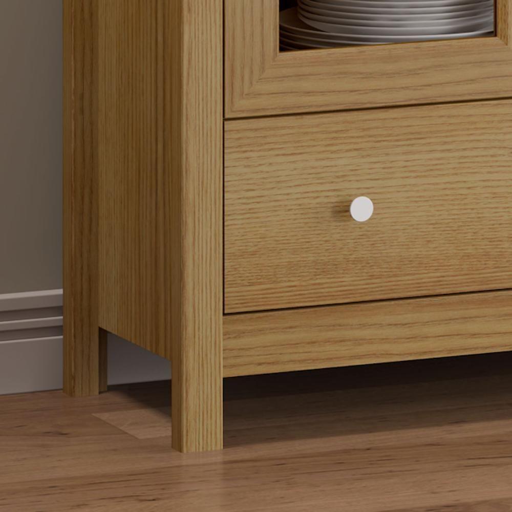 Cristaleira C/ Iluminação 2 Portas 1 Gaveta Diamond - 2