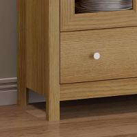 Cristaleira C/ Iluminação 2 Portas 1 Gaveta Diamond - 2