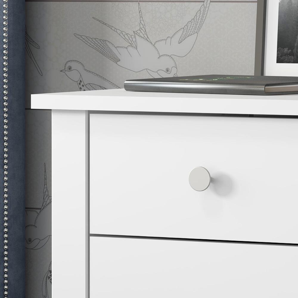 Mesa De Cabeceira Ditália Conjunto Com 2 Un. Dm-113 Branco - 5