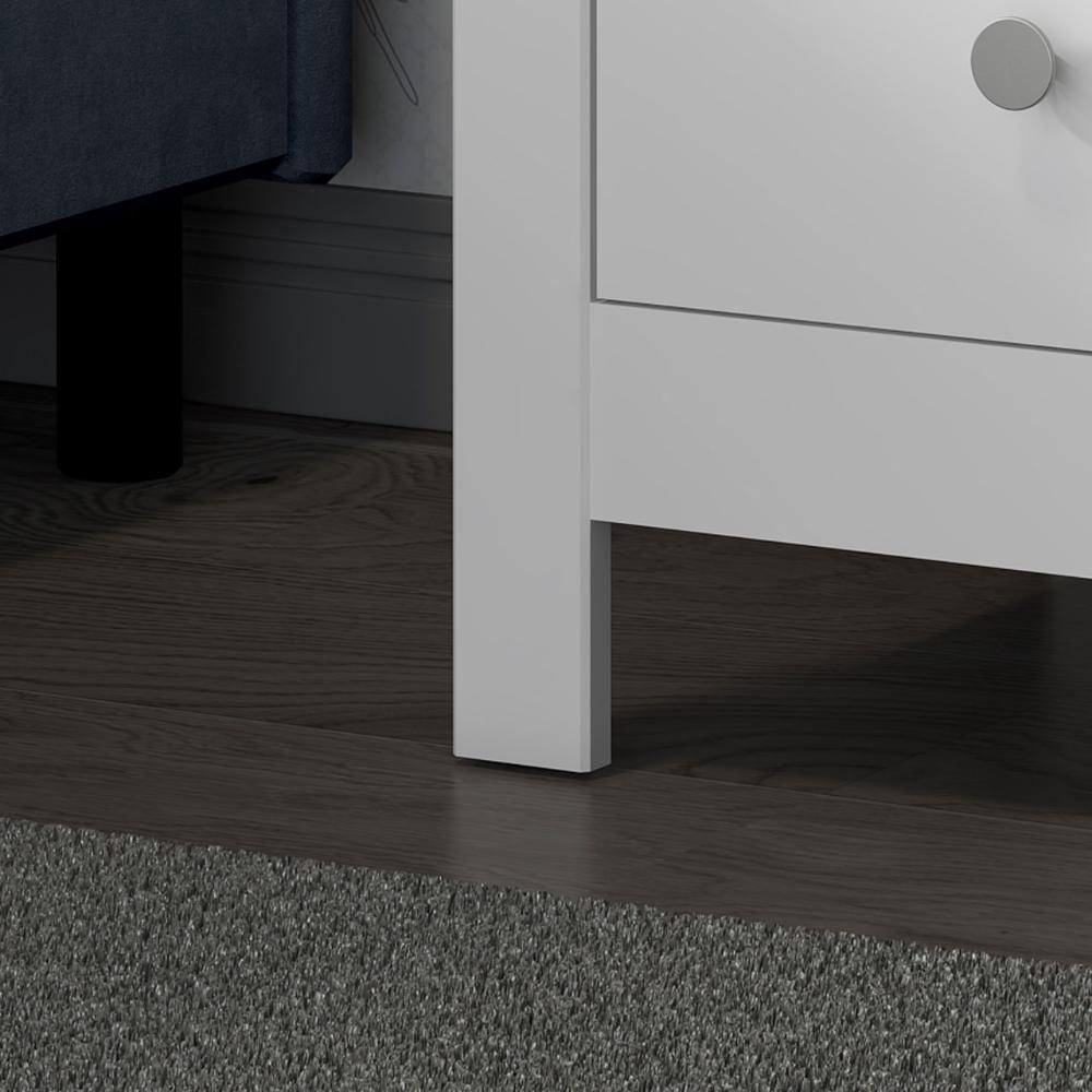 Mesa De Cabeceira Ditália Conjunto Com 2 Un. Dm-113 Branco - 9