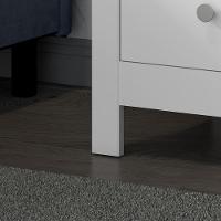 Mesa De Cabeceira Ditália Conjunto Com 2 Un. Dm-113 Branco - 9