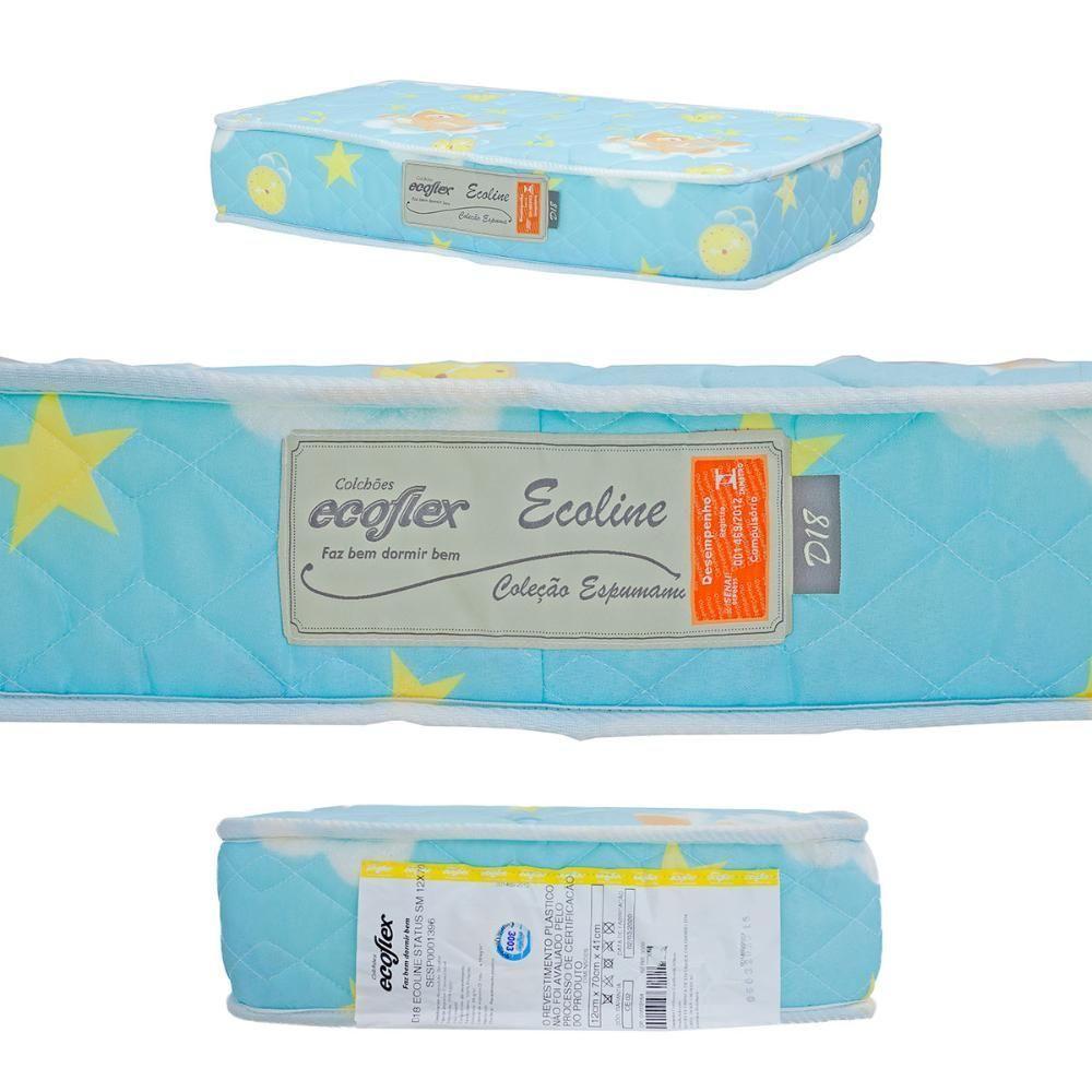 Mini-berço Com Colchão Ditália Bbi-54 Branco - 4