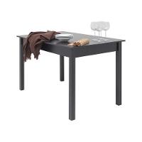 Mesa De Jantar Ditália Com 6 Cadeiras Ja-225 Cor:preto Preto - 9