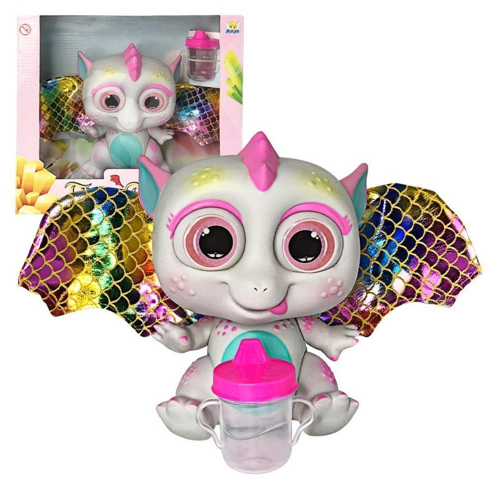 Brinquedo Bebe Dragão Flying Baby Com Asas Infantil - 2