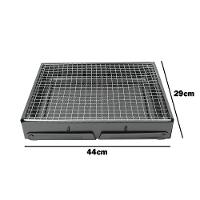 Mini Churrasqueira Portatil Dobravel Para Apartamento Camping Maleta Churrasco 44x29cm - 6
