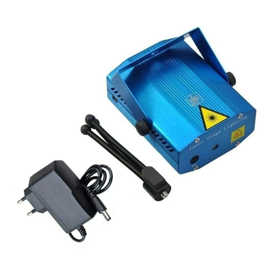 Mini Laser Led Projetor Raio Holografico Luzes Natal Papai Noel - 3