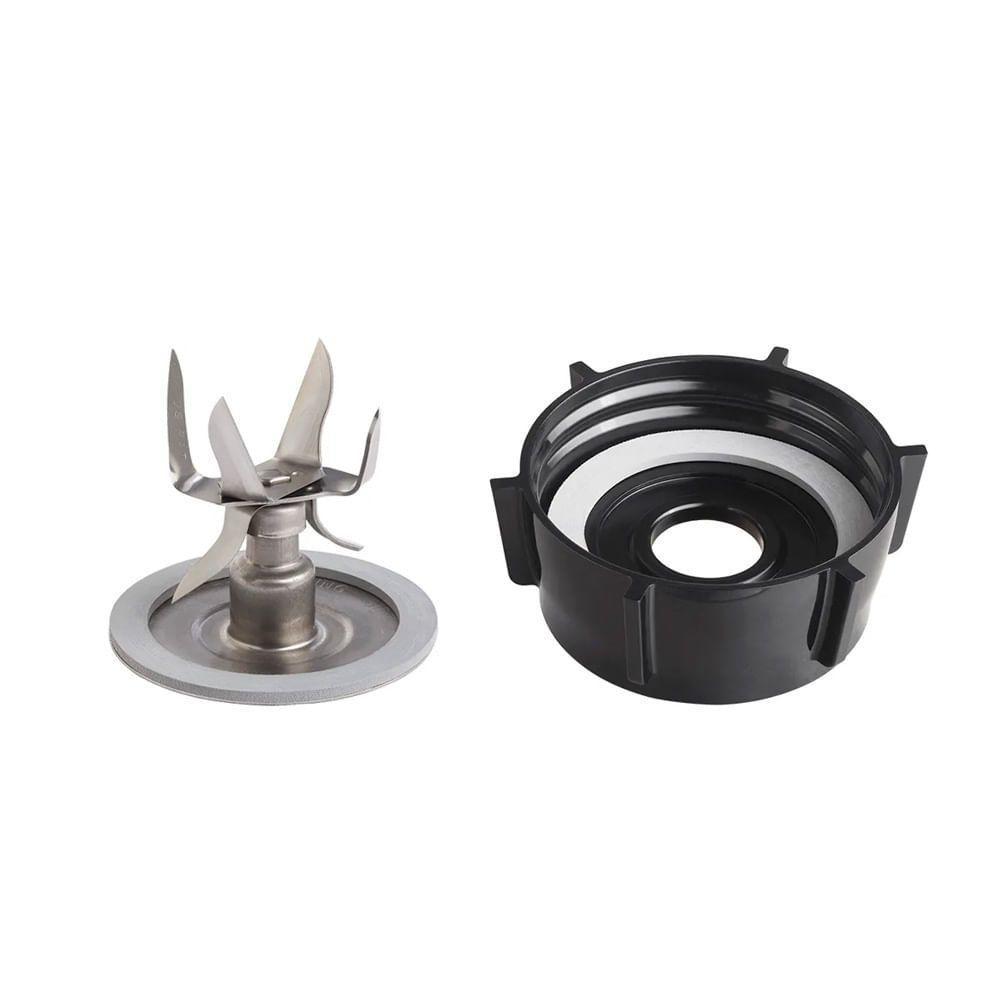 Conjunto Lâmina De 6 Facas Com Base Plástica E Anel De Vedação Para Liquidificadores Oster - 1