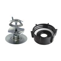 Conjunto Lâmina De Milkshake Com Base Plástica E Anel De Vedação Para Liquidificadores Oster - 1