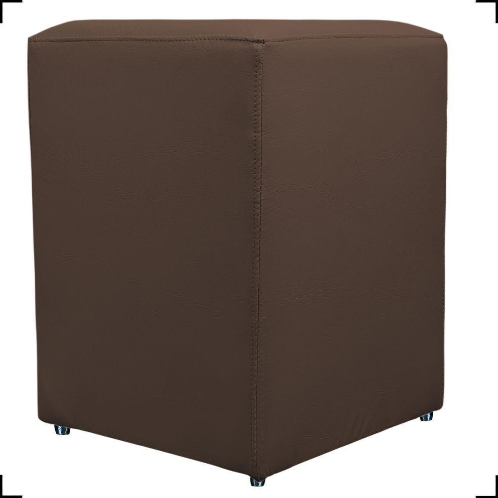 Puff Dado Decorativo Para Sala Quarto Penteadeira Material Sintético Cores - 1