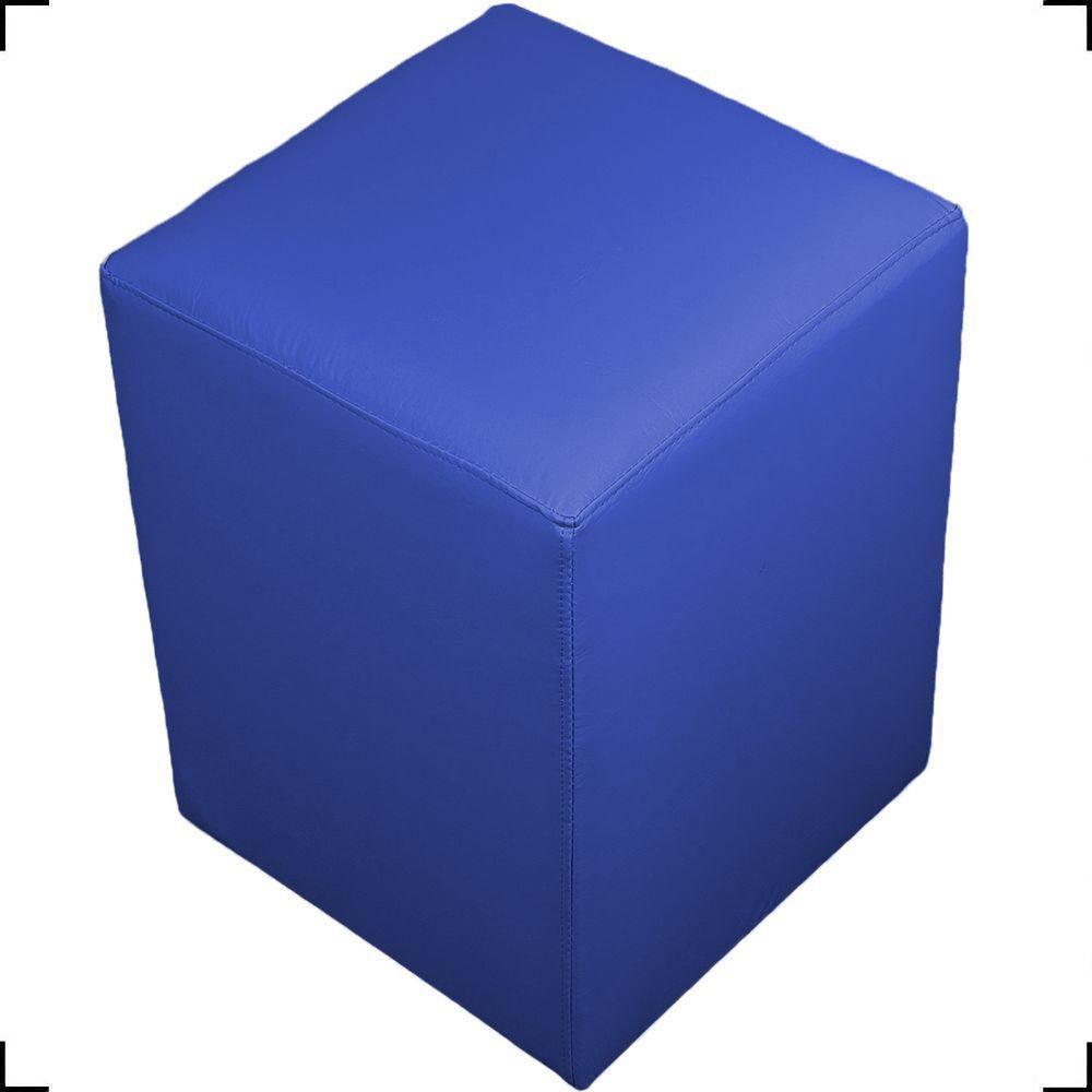 Puff Dado Decorativo Para Sala Quarto Penteadeira Material Sintético Cores - 2