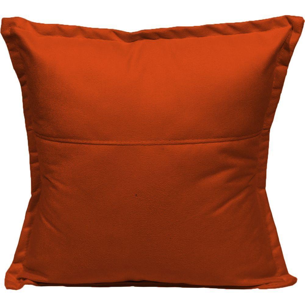 Kit 2 Almofadas Decorativa Cheia Fofinha Para Sofá Cadeira Poltrona 42 Cm Suede - 2