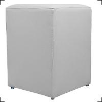 Puff Dado Decorativo Para Sala Quarto Penteadeira Material Sintético Cores - 1