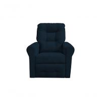 Poltrona Do Papai Reclinável Clio - Chumbo Light - 1